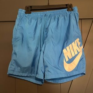 Nike NSW Woven Shorts Blue Men's size L CV9302-436 Rare